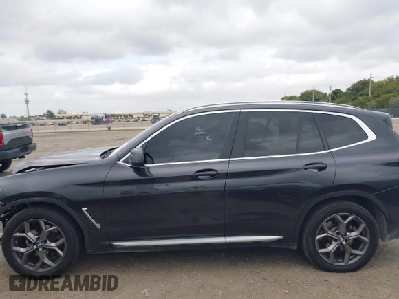 2023 BMW X3 sDrive30i with VIN 5UX43DP09P9R23362, listed as a IAAI auction lot 41709641 with 30,696 mi miles and . Bid and sale history available at DreamBid. Image 15.