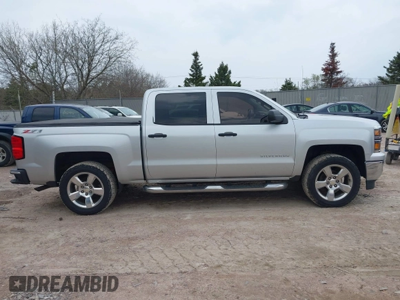 2014 Chevrolet Silverado 1500 LT with VIN 3GCUKREH3EG235137, listed as a IAAI auction lot 42134613 with 191,347 mi miles. Bid and sale history available at carsss.com. Image 13.