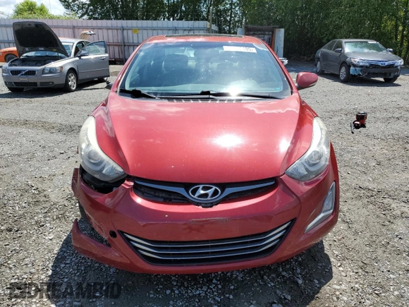 2016 Hyundai Elantra SE with VIN KMHDH4AE0GU626089, listed as a Copart auction lot 57672185 with 144,734 mi miles and Salvage title. Bid and sale history available at DreamBid. Image 5.