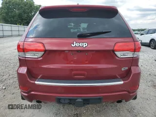 2015 Jeep Grand Cherokee Overland with VIN 1C4RJECG2FC823353, listed as a Copart auction lot 58367395 with 72,117 mi miles and Salvage title. Bid and sale history available at DreamBid. Image 6.