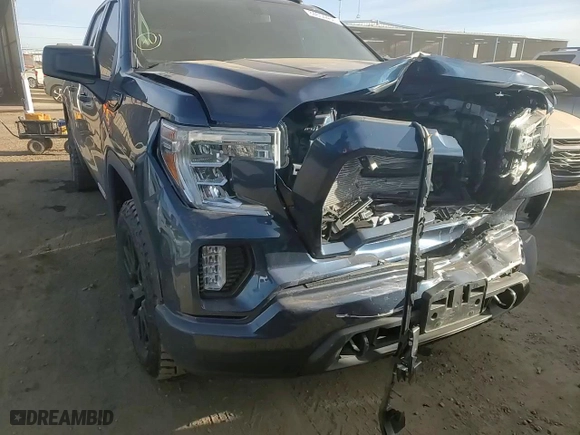 2021 GMC Sierra 1500 Elevation with VIN 3GTU9CET2MG458488, listed as a Copart auction lot 84654464 with 50,415 mi miles and Salvage Title. Bid and sale history available at carsss.com. Image 11.