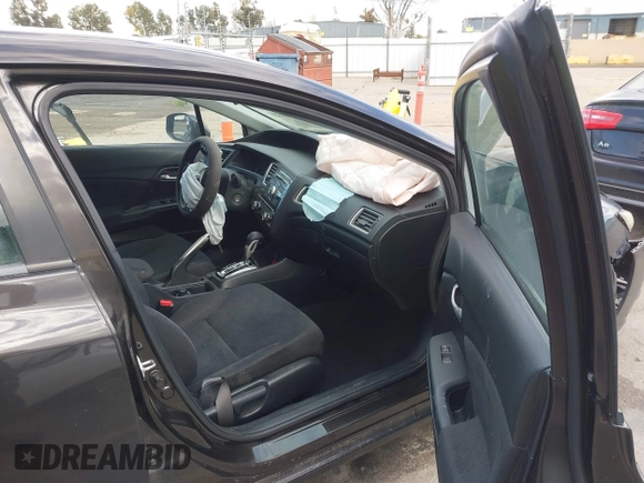2013 Honda Civic LX with VIN 19XFB2F5XDE224067, listed as a IAAI auction lot 41735532 with 121,290 mi miles and . Bid and sale history available at DreamBid. Image 5.