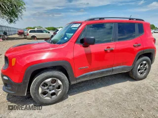 2017 Jeep Renegade Sport с VIN ZACCJAAB1HPE67921, выставлен на аукционе Copart как лот 60211525 с пробегом 151 121 миль миль и Списание • Salvage title. История ставок и продаж доступна на DreamBid. Изображение 1.