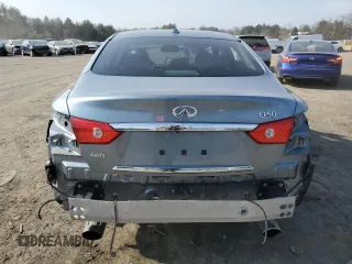 2017 Infiniti Q50 3.0t Premium with VIN JN1EV7ARXHM839092, listed as a Copart auction lot 47545185 with 79,226 mi miles and Salvage Title. Bid and sale history available at carsss.com. Image 6.