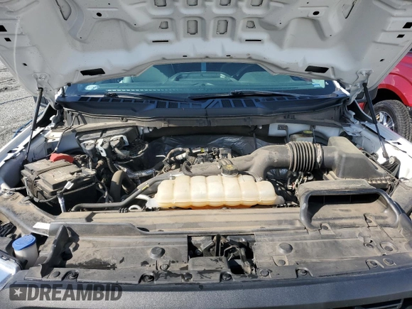 2021 Ford F-150 XL with VIN 1FTMF1CP5MKE21303, listed as a Copart auction lot 56406605 with 93,906 mi miles and Salvage title. Bid and sale history available at DreamBid. Image 11.