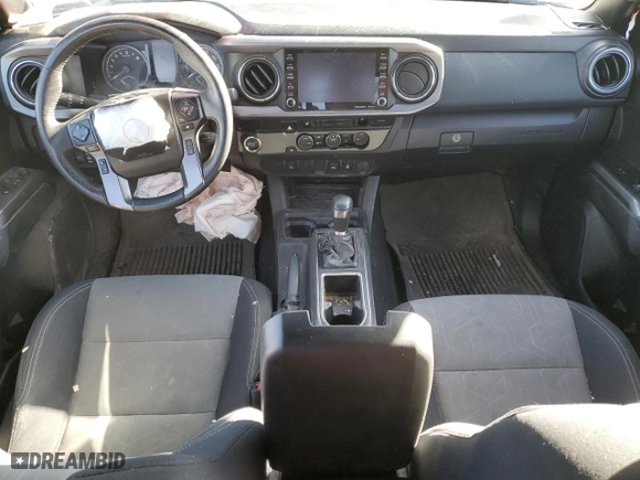 2022 Toyota Tacoma 2WD SR with VIN 3TYRZ5CN0NT020243, listed as a Copart auction lot 84894104 with 48,979 mi miles and Salvage Title. Bid and sale history available at carsss.com. Image 8.