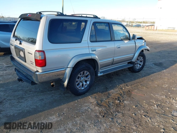 1997 Toyota 4Runner Limited with VIN JT3HN87R2V0070490, listed as a IAAI auction lot 41278541 with 324,994 mi miles. Bid and sale history available at carsss.com. Image 4.