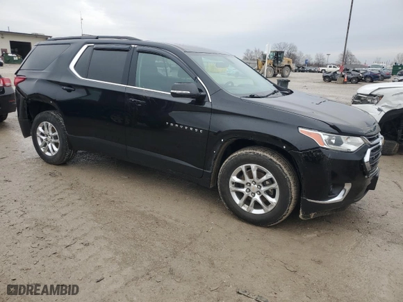 2019 Chevrolet Traverse LT Leather with VIN 1GNEVHKWXKJ259932, listed as a Copart auction lot 85716214 with 90,605 mi miles and Non Repairable. Bid and sale history available at carsss.com. Image 4.
