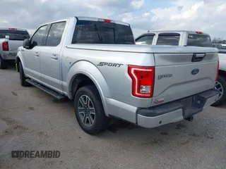 2015 Ford F-150 XL with VIN 1FTEW1CG5FKE20353, listed as a IAAI auction lot 41496649 with 313,946 mi miles and . Bid and sale history available at DreamBid. Image 3.