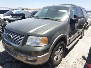 2003 Ford Expedition Eddie Bauer with VIN 1FMFU18L03LC56849, listed as a Copart auction lot 58450125 with 170,658 mi miles and Salvage title. Bid and sale history available at DreamBid. Image 1.