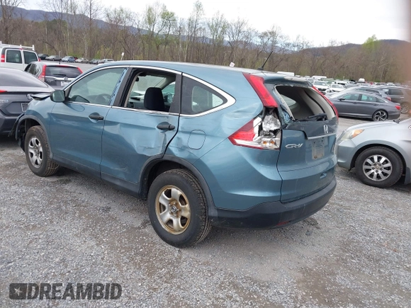2013 Honda CR-V LX with VIN 5J6RM4H38DL077831, listed as a IAAI auction lot 41937886 with 183,190 mi miles and . Bid and sale history available at DreamBid. Image 3.