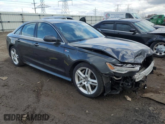 2016 Audi A6 Prestige with VIN WAUHGAFC7GN076220, listed as a Copart auction lot 51680715 with 198,440 mi miles and Salvage title. Bid and sale history available at DreamBid. Image 4.