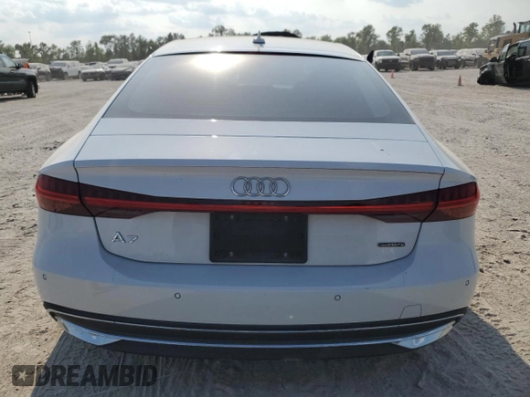 2019 Audi A7 Premium Plus with VIN WAUR2AF22KN052989, listed as a Copart auction lot 67783434 with 81,176 mi miles and Salvage Title. Bid and sale history available at carsss.com. Image 6.