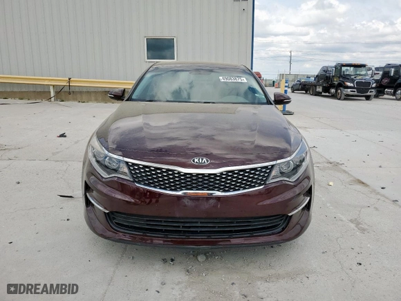 2017 Kia Optima EX with VIN 5XXGU4L36HG156960, listed as a Copart auction lot 49083875 with 108,810 mi miles and Salvage Title. Bid and sale history available at carsss.com. Image 5.