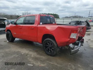 2022 Ram 1500 Big Horn with VIN 1C6SRFFT5NN187823, listed as a Copart auction lot 46137115 with 79,978 mi miles and Salvage Title. Bid and sale history available at carsss.com. Image 2.