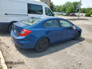2012 Honda Civic LX с VIN 2HGFB2F51CH515058, выставлен на аукционе Copart как лот 60691465 с пробегом 6 009 миль миль и Чистый • Clean title. История ставок и продаж доступна на DreamBid. Изображение 3.