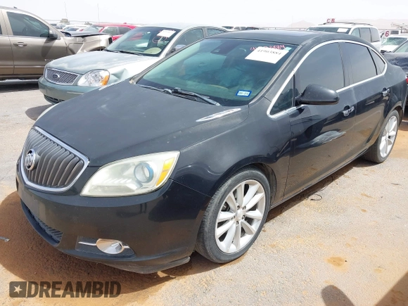 2014 Buick Verano Leather Group with VIN 1G4PS5SK0E4100003, listed as a IAAI auction lot 41903884 with 175,085 mi miles. Bid and sale history available at carsss.com. Image 2.