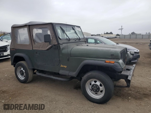 1995 Jeep Wrangler S with VIN 1J4FY19P5SP256440, listed as a Copart auction lot 82270794 with 169,070 mi miles and Clean Title. Bid and sale history available at carsss.com. Image 4.