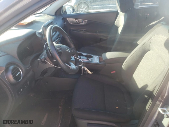 2021 Hyundai Kona Electric SEL with VIN KM8K23AG0MU122741, listed as a Copart auction lot 71721392 with 51,418 mi miles. Bid and sale history available at carsss.com. Image 7.