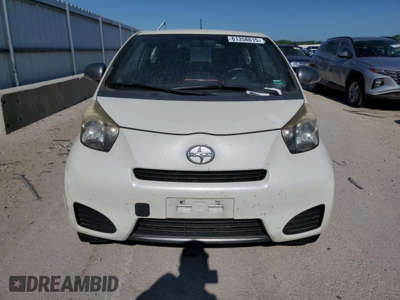 2012 Scion iQ with VIN JTNJJXB06CJ019475, listed as a Copart auction lot 61358615 with 94,194 mi miles and Clean title. Bid and sale history available at DreamBid. Image 5.