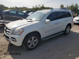 2010 Mercedes-Benz GL-Class GL 450 with VIN 4JGBF7BE2AA535735, listed as a Copart auction lot 71076714 with 391,775 mi miles and Salvage Title. Bid and sale history available at carsss.com. Image 1.
