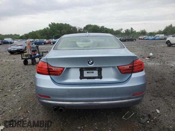 2014 BMW 4 Series 428i xDrive with VIN WBA3N9C59EF721686, listed as a Copart auction lot 63375275 with 192,314 mi miles and Clean title. Bid and sale history available at DreamBid. Image 6.