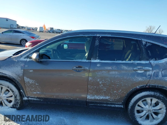 2014 Honda CR-V EX-L with VIN 5J6RM4H70EL081831, listed as a IAAI auction lot 41847534 with 96,000 mi miles. Bid and sale history available at carsss.com. Image 15.