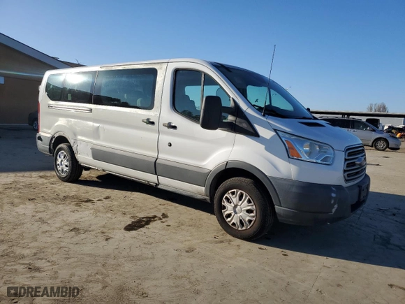 2015 Ford Transit Wagon XL with VIN 1FBZX2YM7FKA42690, listed as a Copart auction lot 42253745 with 134,298 mi miles and Clean Title. Bid and sale history available at carsss.com. Image 4.