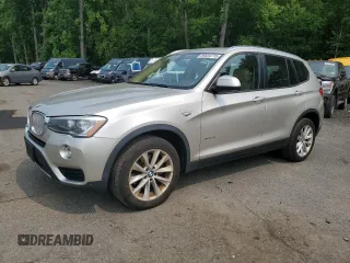 2015 BMW X3 xDrive28i z VIN 5UXWX9C5XF0D55611, wystawiony jako Copart lot #59534775 z przebiegiem 165 223 mil mil oraz Szkoda całkowita • Salvage title. Historia ofert i sprzedaży dostępna na DreamBid. Obrazek 1.