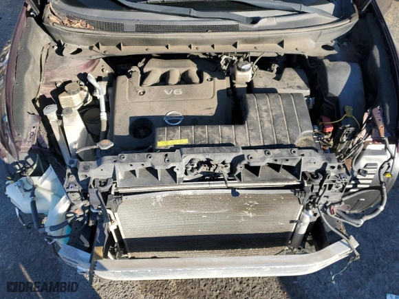 2013 Nissan Murano S with VIN JN8AZ1MW4DW321707, listed as a Copart auction lot 84372244 with 89,674 mi miles and Salvage Title. Bid and sale history available at carsss.com. Image 12.