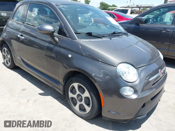 2016 FIAT 500e with VIN 3C3CFFGE7GT122081, listed as a IAAI auction lot 42684051 with Not provided miles and . Bid and sale history available at DreamBid. Image 1.