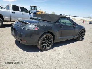 2007 Mitsubishi Eclipse GS with VIN 4A3AL25F17E009949, listed as a Copart auction lot 54116705 with 137,555 mi miles and Salvage Title. Bid and sale history available at DreamBid. Image 3.