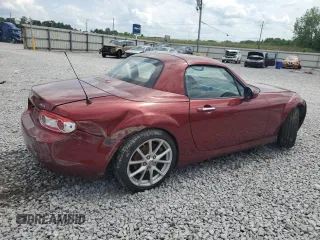 2011 Mazda MX-5 Miata Club with VIN JM1NC2MF0B0213167, listed as a Copart auction lot 57776875 with 77,694 mi miles and Salvage title. Bid and sale history available at DreamBid. Image 3.