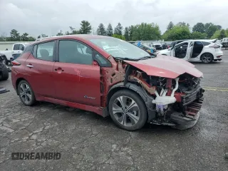 2018 Nissan LEAF SL с VIN 1N4AZ1CP1JC311581, выставлен на аукционе Copart как лот 61968815 с пробегом 79 794 миль миль и Списание • Salvage title. История ставок и продаж доступна на DreamBid. Изображение 4.