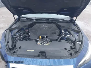 2019 Infiniti Q50 Luxe with VIN JN1EV7AP7KM519475, listed as a IAAI auction lot 41646571 with 39,155 mi miles and . Bid and sale history available at DreamBid. Image 10.