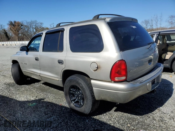 2001 Dodge Durango with VIN 1B4HS28N51F599577, listed as a Copart auction lot 46975055 with 206,500 mi miles and Salvage Title. Bid and sale history available at carsss.com. Image 2.