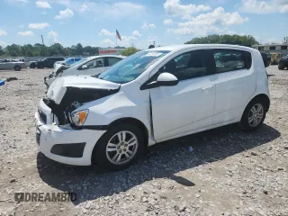 2016 Chevrolet Sonic LT with VIN 1G1JC6SH4G4137505, listed as a Copart auction lot 63261925 with 90,363 mi miles and Salvage title. Bid and sale history available at DreamBid. Image 1.