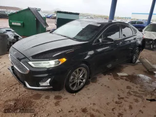2020 Ford Fusion Hybrid Titanium with VIN 3FA6P0RU7LR127124, listed as a Copart auction lot 48189185 with 75,244 mi miles and Non Repairable. Bid and sale history available at carsss.com. Image 1.