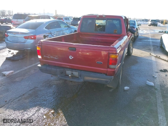 1999 Ford Ranger XLT with VIN 1FTZR15X1XTA90177, listed as a IAAI auction lot 41328368 with 360,832 mi miles. Bid and sale history available at carsss.com. Image 4.