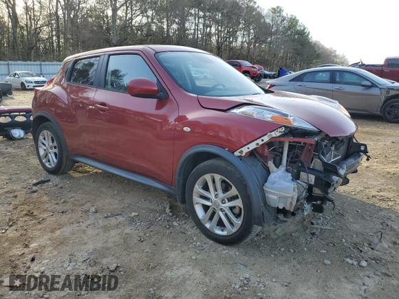 2014 Nissan Juke SV with VIN JN8AF5MR1ET357836, listed as a Copart auction lot 49703905 with 98,802 mi miles and Salvage Title. Bid and sale history available at carsss.com. Image 4.