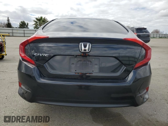 2017 Honda Civic Sedan LX with VIN 2HGFC2F55HH556765, listed as a Copart auction lot 47241065 with 104,038 mi miles and Salvage Title. Bid and sale history available at carsss.com. Image 6.