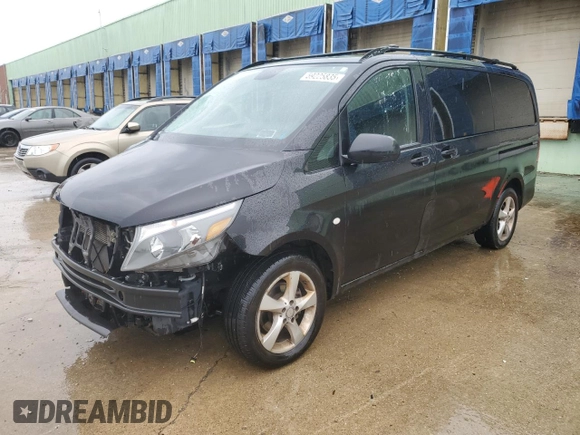 2016 Mercedes-Benz Metris Passenger with VIN WD4PG2EE7G3081989, listed as a Copart auction lot 59225835 with 153,240 mi miles and Salvage title. Bid and sale history available at DreamBid. Image 1.
