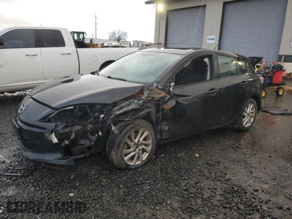 2013 Mazda 3 i Touring with VIN JM1BL1LP4D1841950, listed as a Copart auction lot 86142674 with Not provided miles and Salvage title. Bid and sale history available at DreamBid. Image 1.