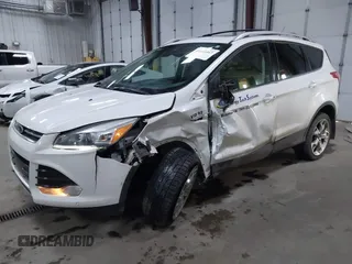 2016 Ford Escape Titanium with VIN 1FMCU9J94GUC79910, listed as a IAAI auction lot 41644467 with 43,261 mi miles. Bid and sale history available at carsss.com. Image 2.