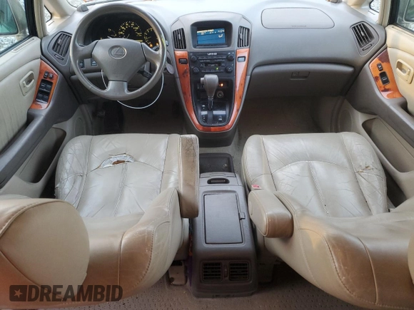 2000 Lexus RX 300 with VIN JT6HF10UXY0164837, listed as a Copart auction lot 83359744 with 187,631 mi miles and Salvage Title. Bid and sale history available at carsss.com. Image 8.
