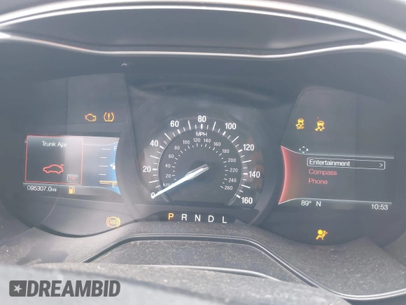 2020 Ford Fusion SE с VIN 3FA6P0HD9LR111430, выставлен на аукционе IAAI как лот 42502201 с пробегом 95 307 миль миль и . История ставок и продаж доступна на DreamBid. Изображение 7.