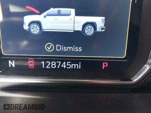2021 GMC Sierra 1500 AT4 with VIN 1GTU9EETXMZ230606, listed as a IAAI auction lot 41599778 with 128,745 mi miles. Bid and sale history available at carsss.com. Image 16.
