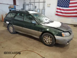 2002 Subaru Legacy Outback L.L. Bean with VIN 4S3BH806X27632535, listed as a Copart auction lot 85776294 with 298,022 mi miles and Salvage title. Bid and sale history available at DreamBid. Image 4.