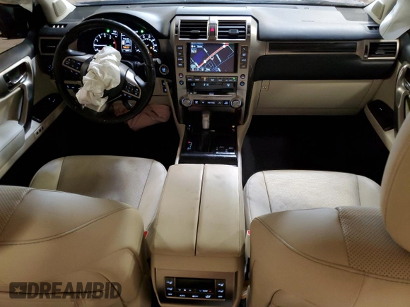 2021 Lexus GX 460 Premium с VIN JTJAM7BX4M5274514, выставлен на аукционе Copart как лот 49713245 с пробегом 46 051 миль миль и Списание • Salvage title. История ставок и продаж доступна на DreamBid. Изображение 8.