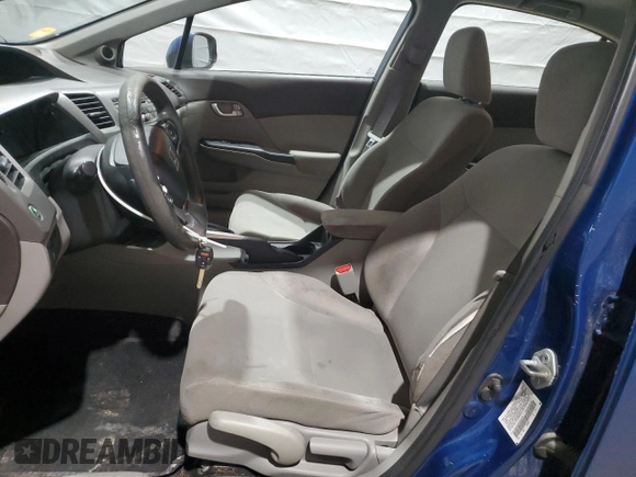 2012 Honda Civic EX with VIN 2HGFB2F84CH537761, listed as a Copart auction lot 49879655 with 169,003 mi miles and Salvage Title. Bid and sale history available at DreamBid. Image 7.
